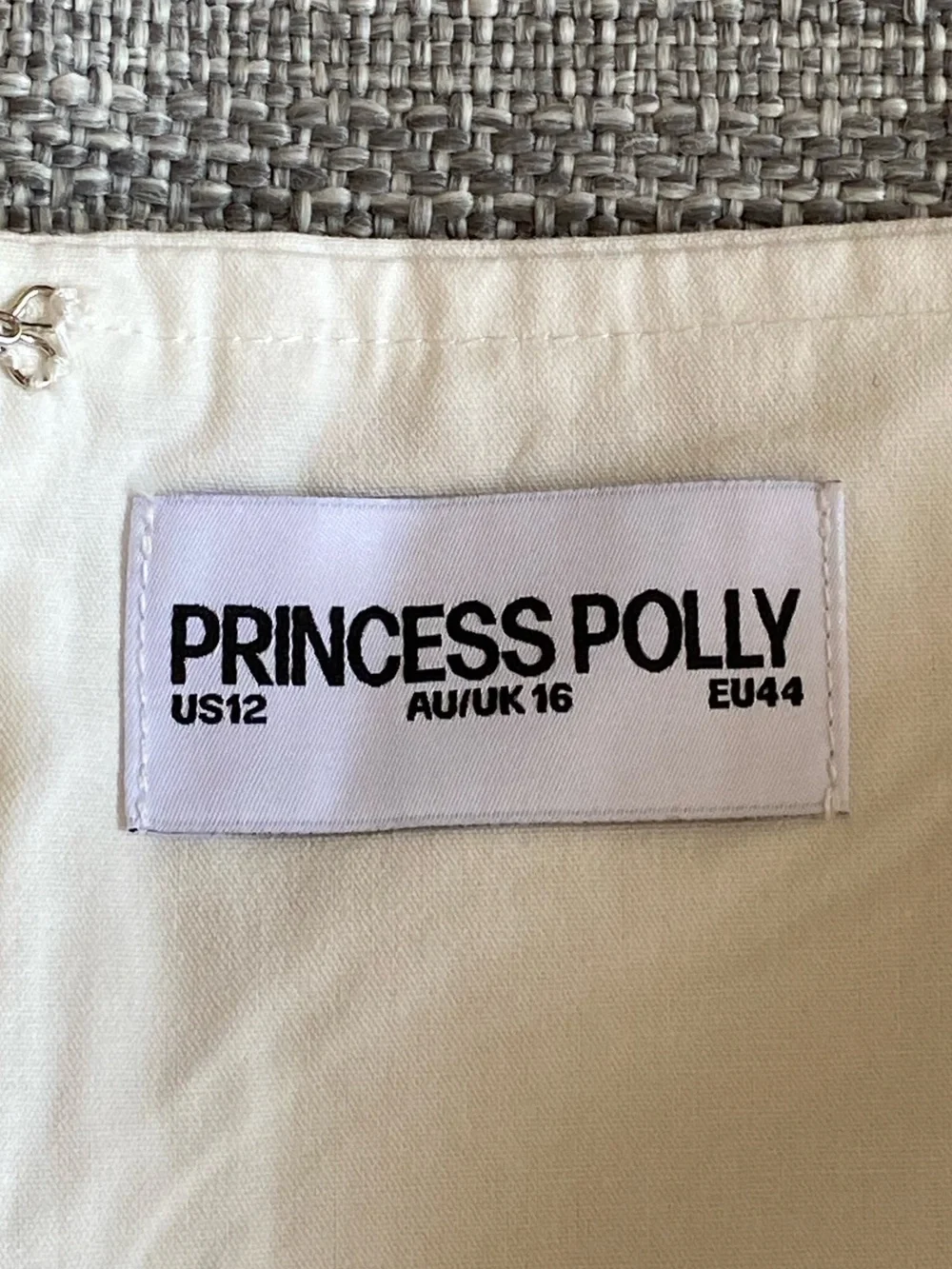Princess Polly Princess Polly Gigi Skort White Sz 12